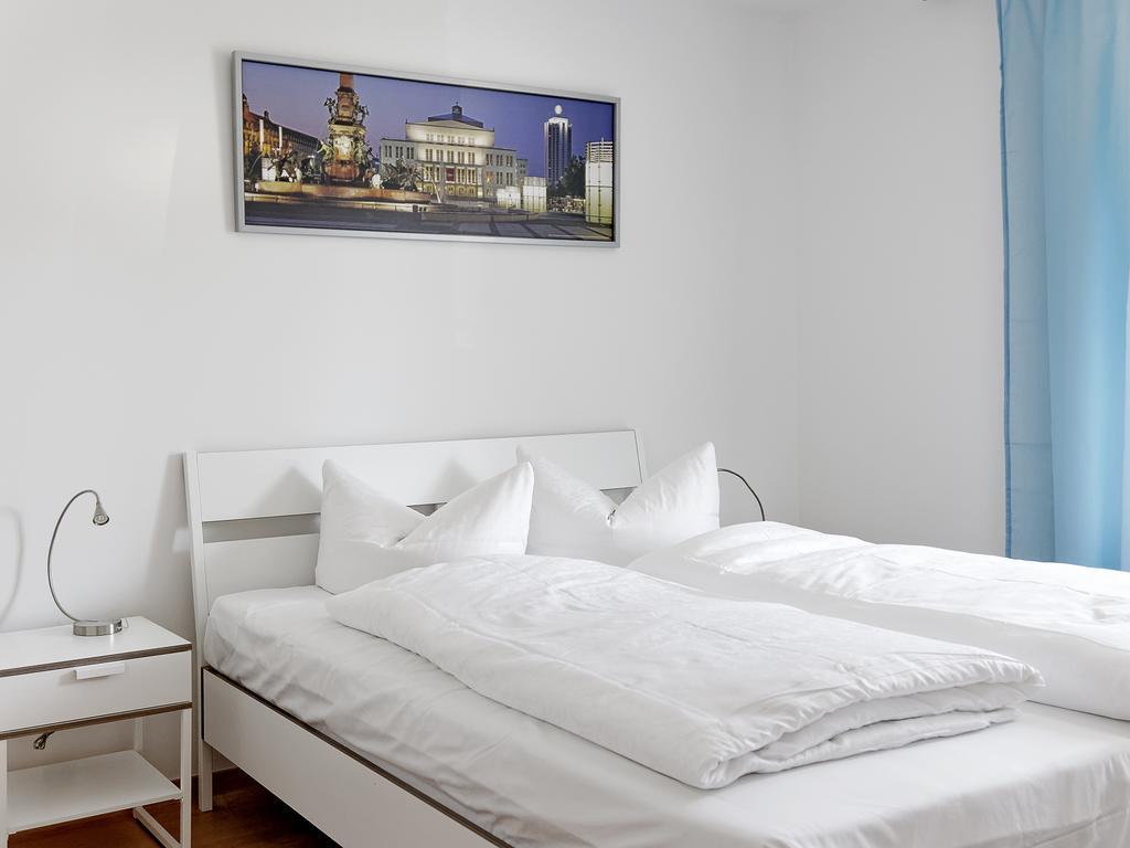 City Park Apartments - #11.02 - Luxus Apartment Mit Tiefgarage ไลป์ซิก ห้อง รูปภาพ